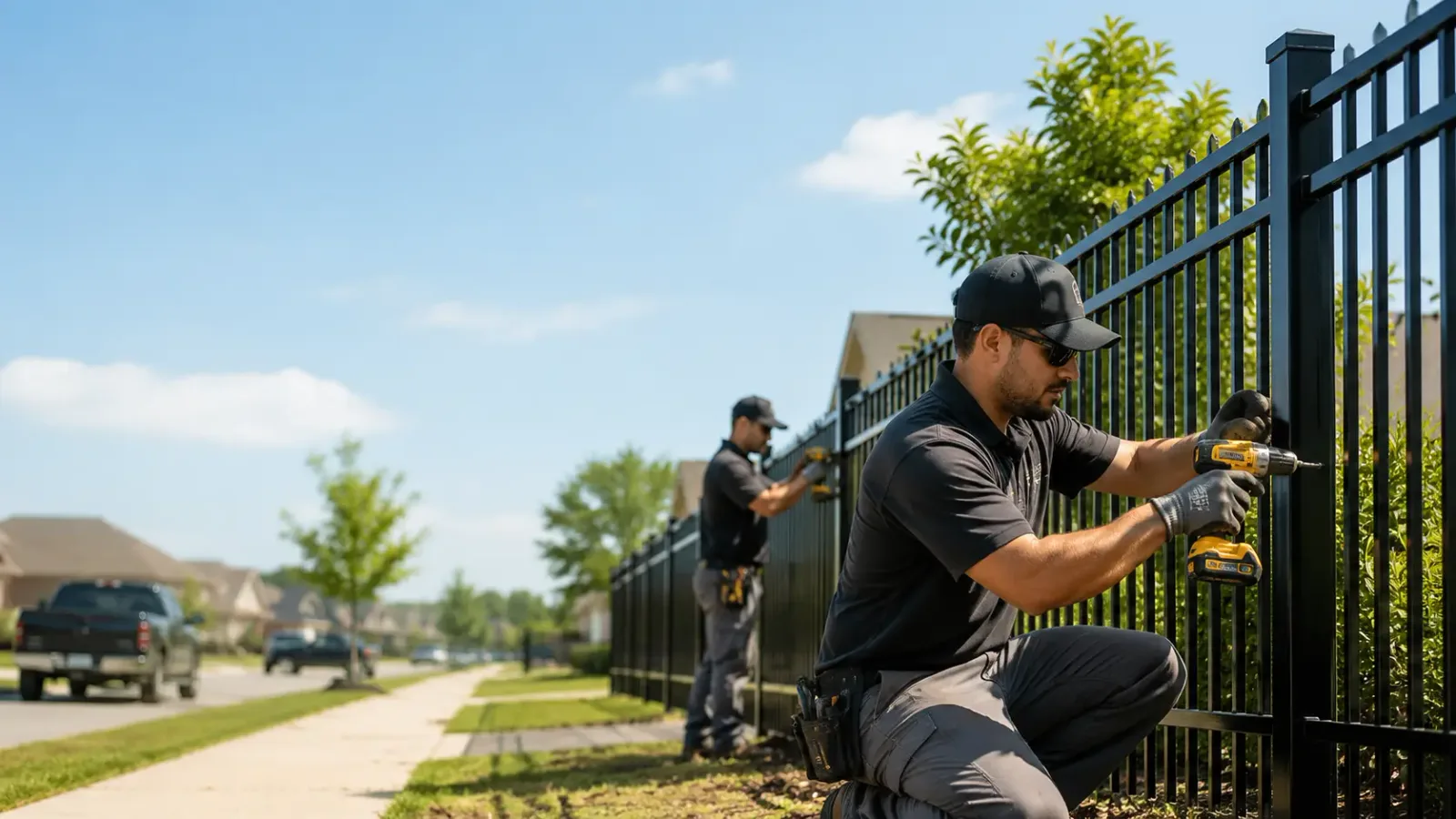 Metal Fence Installation in Luxor, PA